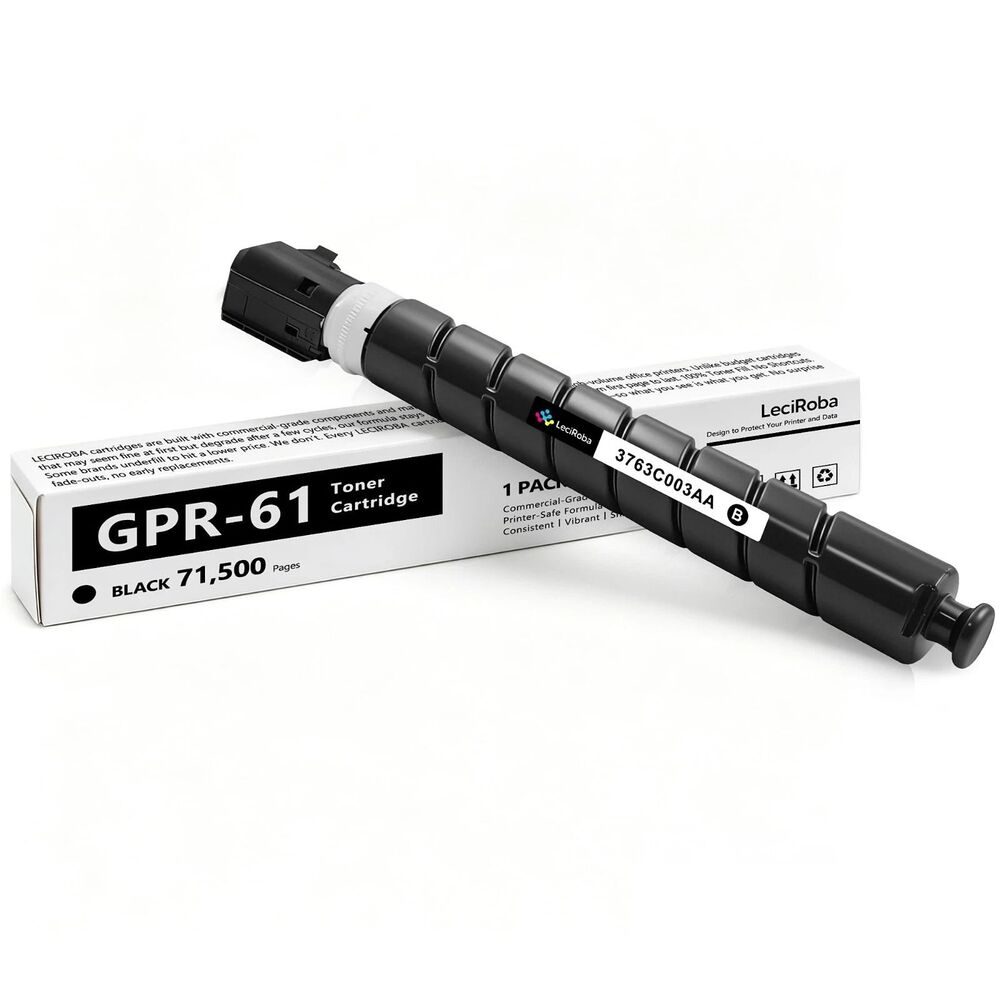 LeciRoba GPR-61 Black Toner for Canon ImageRUNNER ADVANCE DX C5840i C5850i C5860